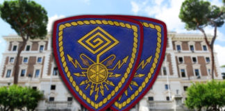 Attestato di merito con nastrino per emergenza da Covid-19 per gli operatori sanitari e tecnici della Polizia di Stato