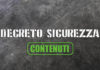I contenuti del Decreto Sicurezza