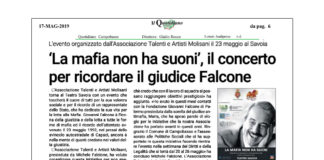 Campobasso, il COISP partner del concerto-evento “La mafia non ha suoni”