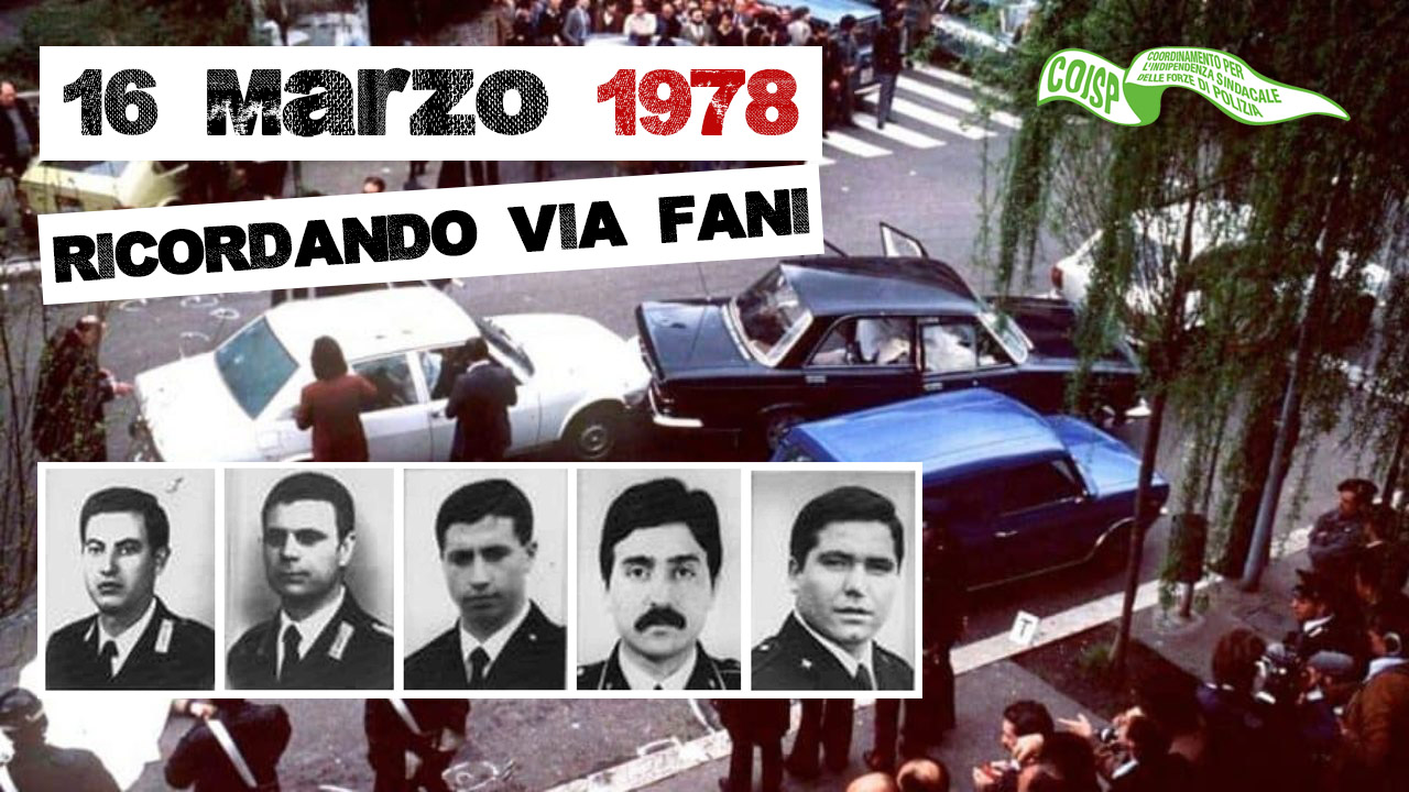 16 Marzo 2020. 42 anni fa la strage di Via Fani » COISP