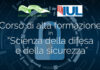Corso di alta formazione in “Scienza della difesa e della sicurezza”