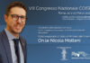Il Sottosegretario di Stato al Ministero dell’Interno, On.le Nicola Molteni, ospite dell’VIII Congresso Nazionale COISP