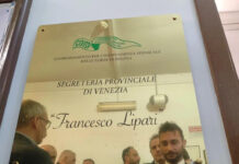 Venezia, l’intitolazione della Segreteria Provinciale a Francesco Lipari apre i lavori dell’assemblea generale