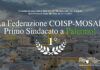 La Federazione COISP-MOSAP Primo Sindacato a Palermo!