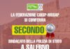 La Federazione COISP-Mosap secondo Sindacato della Polizia di Stato a Salerno