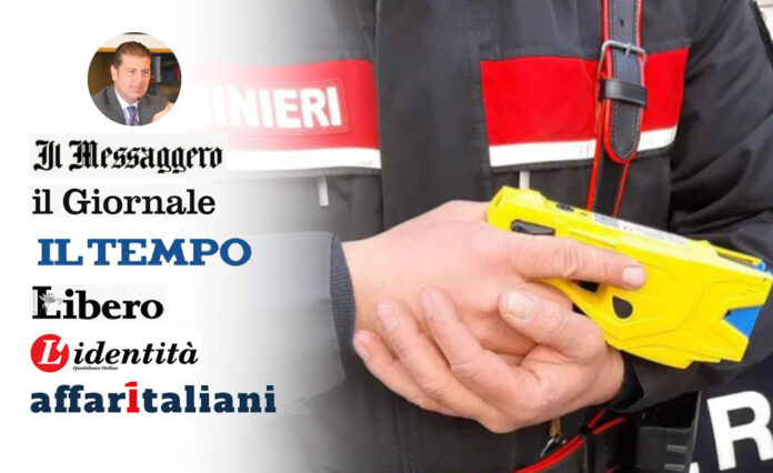 Olbia, caso taser