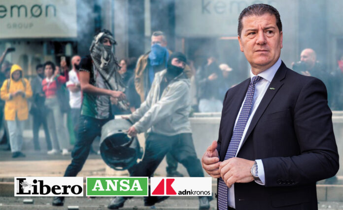 Violenze ProPAl Milnao non spontanee ma organizzate