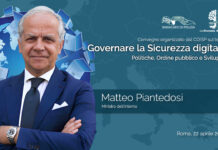 Il Ministro dell’Interno Matteo Piantedosi sarà tra i relatori del convegno organizzato dal COISP sul tema: “Governare la Sicurezza Digitale – Politiche · Ordine pubblico · Sviluppo” Il ministro dell'Interno, Matteo Piantedosi, al convegno COISP sulla Sicurezza digitale