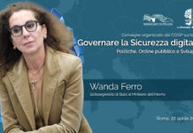 Wanda Ferro sarà tra i relatori del convegno organizzato dal COISP sul tema: “Governare la Sicurezza Digitale – Politiche · Ordine pubblico · Sviluppo”