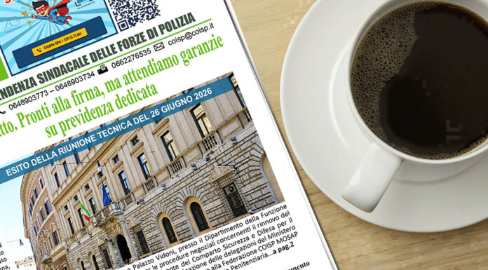 COISP Flash n.26 del 29.06.2026