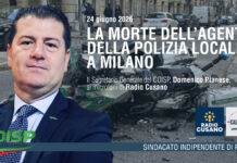 Milano, la morte dell’agente riaccende il dibattito sulla sicurezza. Domenico Pianese a Radio Cusano