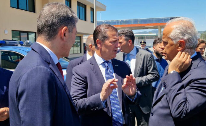 Fondi, inaugurazione Coommissariato di P.S.