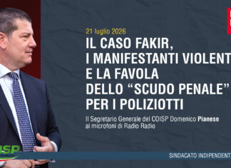 Il caso Fakir, i manifestanti violenti che hanno devastato Bologna ed il falso mito dello “scudo penale” per le Forze dell’Ordine. Il COISP a Radio Radio