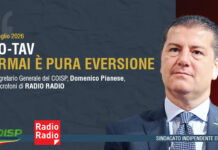 NO-TAV, ormai è pura eversione. Il COISP a Radio Radio NO TAV, ormai è pura eversione. Il COISP a Radio Radio