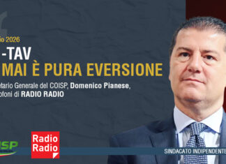 NO-TAV, ormai è pura eversione. Il COISP a Radio Radio NO TAV, ormai è pura eversione. Il COISP a Radio Radio