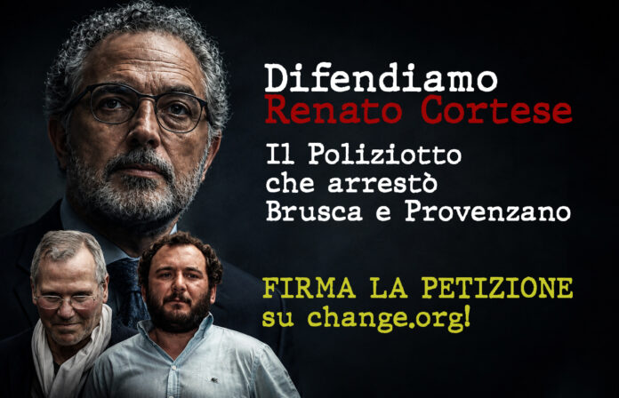 Renato Cortese, la petizione su Change.org Renato Cortese, la petizione su Change.org
