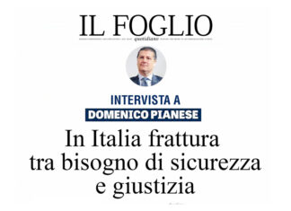 “In Italia frattura tra bisogno di Sicurezza e Giustizia” – Intervista del Segretario Generale del COISP, Domenico Pianese, a Il Foglio