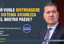 Chi vuole distruggere il Sistema Sicurezza del nostro Paese? Il COISP su Giornale Radio