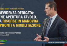 Pensioni, bene tavolo con Governo, ma ora risorse in Manovra. Pronti alla mobilitazione. – Intervento di Domenico Pianese presso la Funzione Pubblica