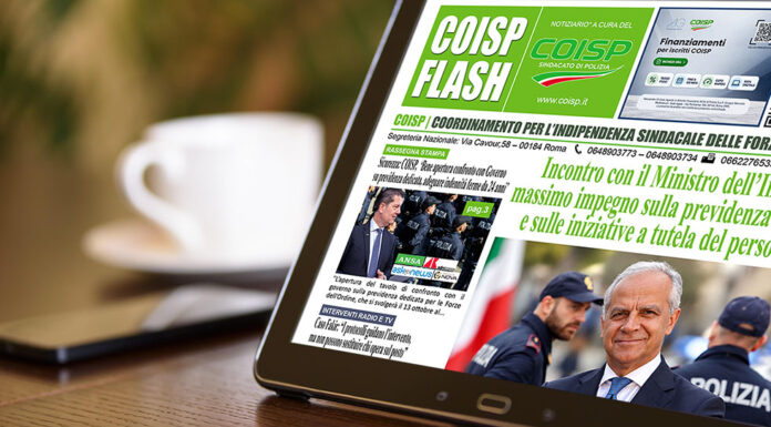 COISP Flash n.41 del 12.10.2026