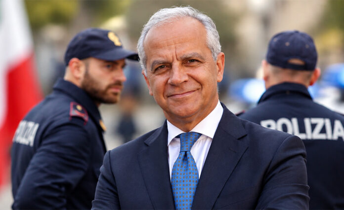 Il Ministro dell'Interno Matteo Piantedosi