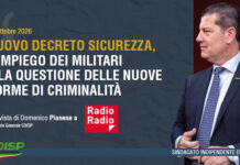 Nuovo Decreto Sicurezza, Pianese: “Servono prevenzione e repressione, non si può aspettare l’integrazione” Nuovo Decreto Sicurezza, il COISP a Radio Radio