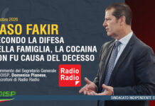 Caso Fakir, la questione della cocaina trovata nel sangue. Il COISP a Radio Radio Sviluppi caso Fakir, il COISP a Radio Radio