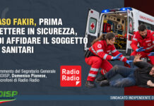 Caso Fakir: Domenico Pianese interviene a Radio Radio sul rapporto tra sicurezza operativa e soccorso sanitario negli interventi con persone violente o in stato di forte alterazione Caso Fakir, rapporto tra sicurezza operativa e soccorso sanitario in caso di persone violente. Il COISP a Radio Radio